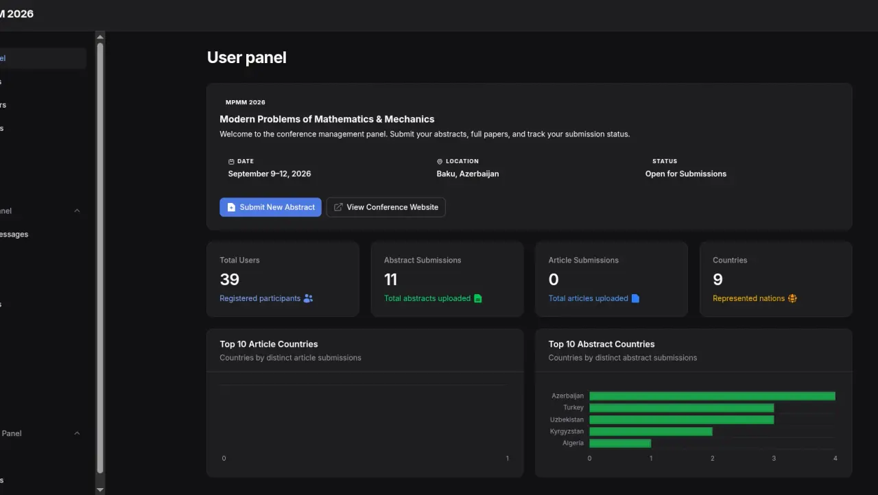 MPMM.CYBER.AZ Conference Management Platform gallery 2